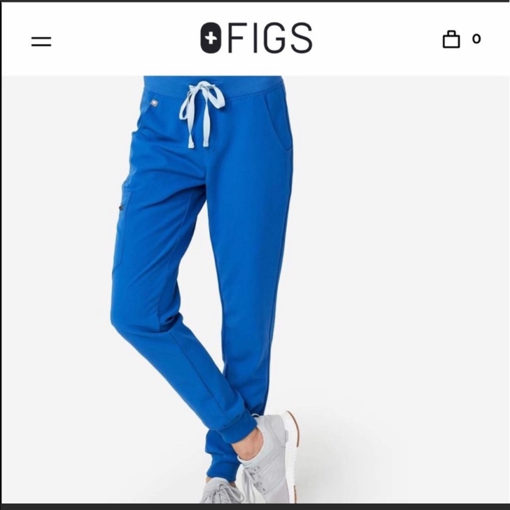 ISO ISO figs royal blue joggers SP